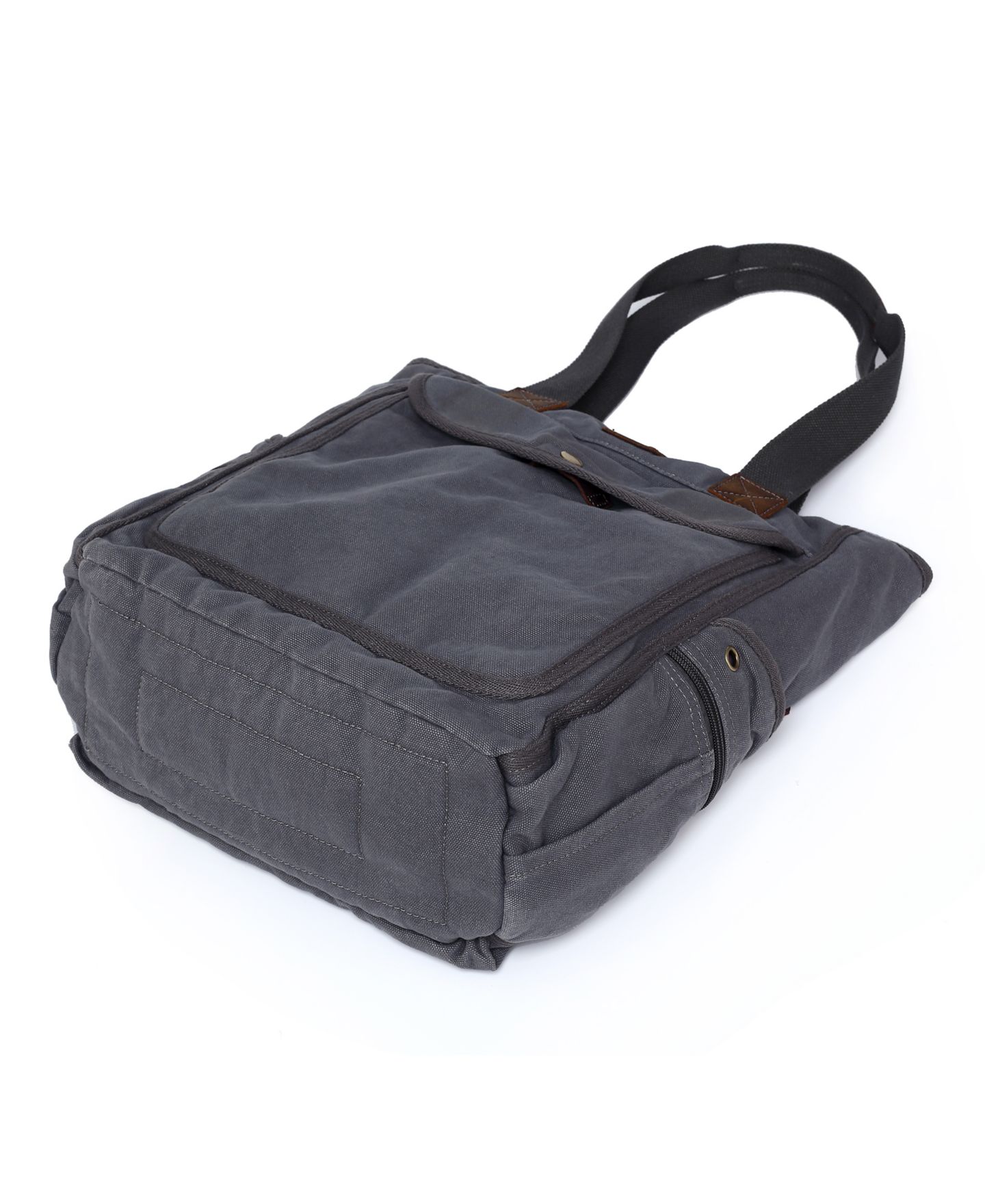 Женская сумка TSD BRAND Atona Canvas, цвет: Серый — фото 9