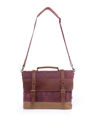 Stone Creek Waxed Canvas Briefcase