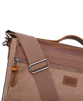 Hudson Canvas Messenger Bag
