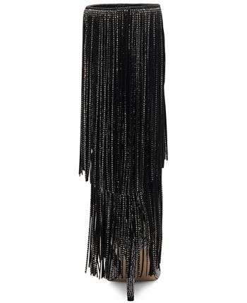 Macys store fringe boots