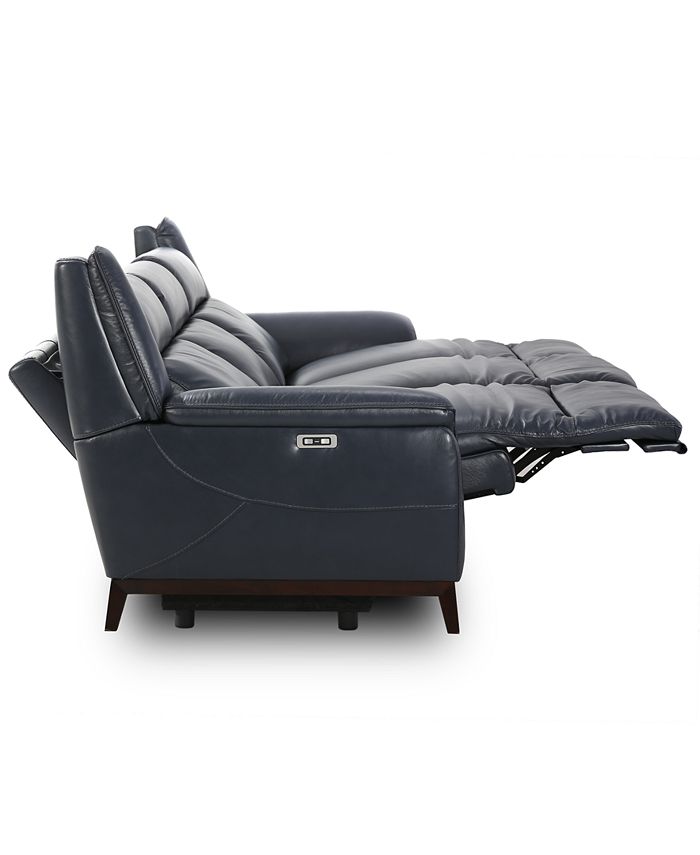 Furniture CLOSEOUT! Lond 3Pc. Leather Sectional with 3 Power Recliners