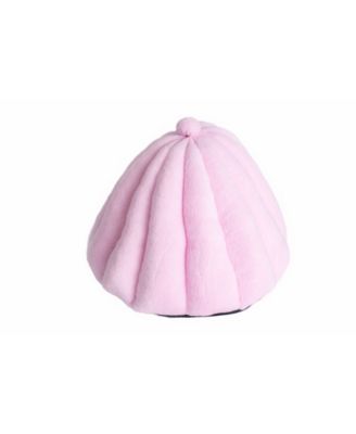pumpkin Like House Cat Bed For Indoor Cats, Tent with Removable Washable Cushioned Pillow C95GFS Soft PInk