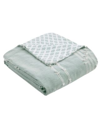 Kara Jacquard 3-Pc. Duvet Cover Set, Full/Queen