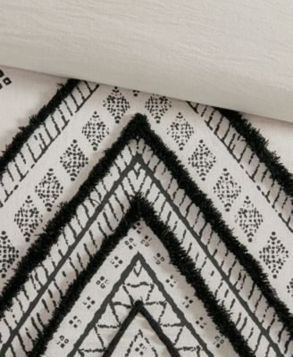 Marta Cotton 3-Pc. Duvet Cover Set, King/California King