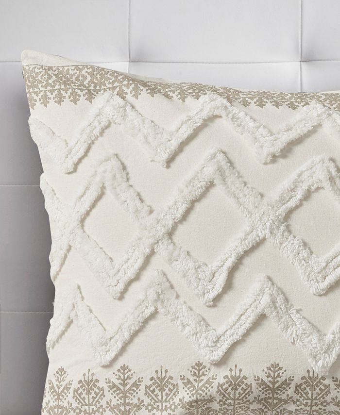 INK+IVY Mila Chenille 3Pc. Comforter Set, Full/Queen Macy's