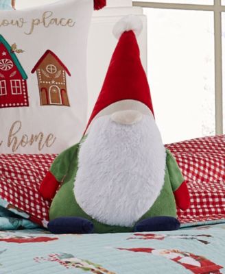Gnome for the Holidays Decorative Pillow, 12" x 16"