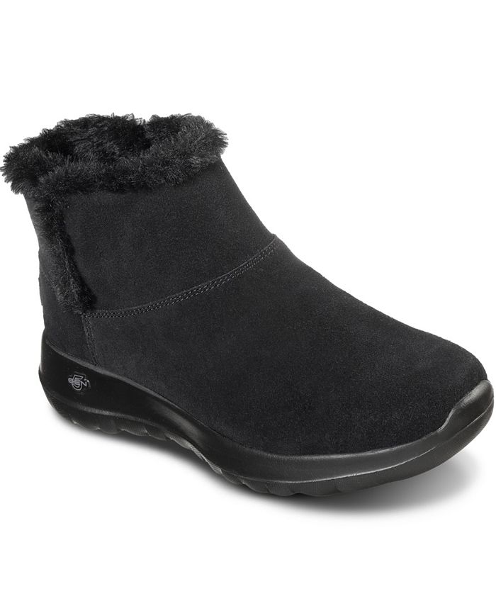 Skechers Women's The Go Joy - Bundle Up Wide Width Winter Boots from Finish Line - Macy's