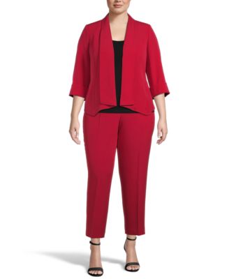 kasper plus size pant suits