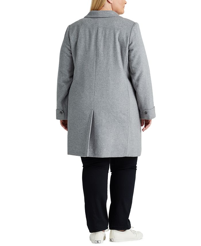 Lauren Ralph Lauren Women's Plus Size Walker Coat, Created for Macy's