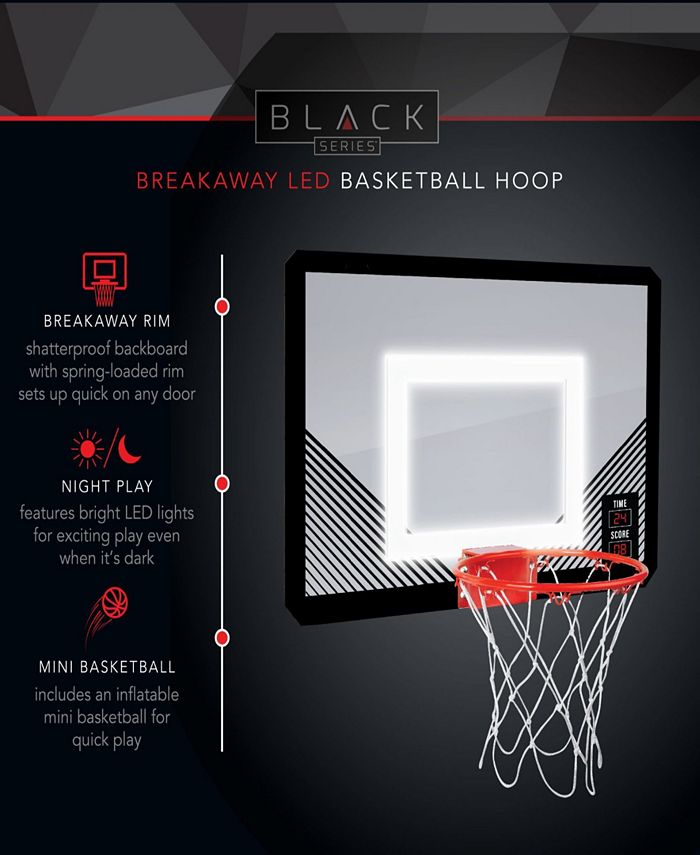 Net Accessories VQS Led Basketball Net Light Up Basketball Hoop Lighting Kit Without Battery