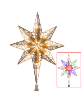 National Tree Company National Tree 11" Tree Top Star with Battery Operated Dual Color® LED Lights