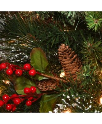 National Tree Company 6.5 ft. Wintry Pine R Medium Tree with Clear Lights