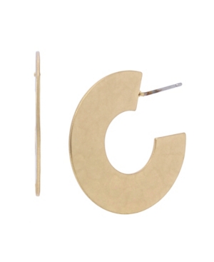 image of Robert Lee Morris Soho Geometric Hoop Earrings