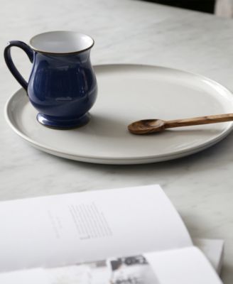 Natural Canvas Round Platter