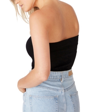 image of Cotton On Women-s Samantha Seamless Rib Tube Top