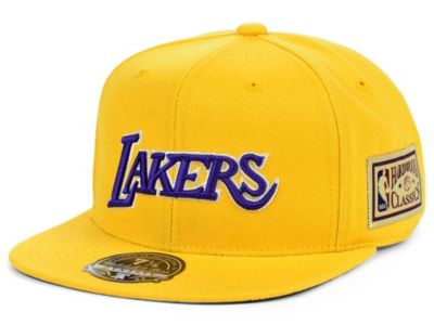 Mitchell & Ness - Los Angeles Lakers Championship Patch Fitted Cap