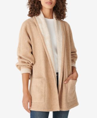 Lucky Brand - Cotton Blanket Stitch Coatigan