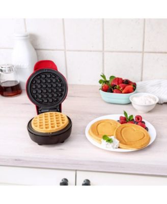 bella mini christmas waffle maker