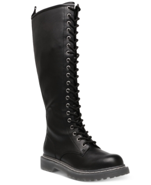 image of Wild Pair Rylee Combat Boots, Created for Macy-s Women-s Shoes