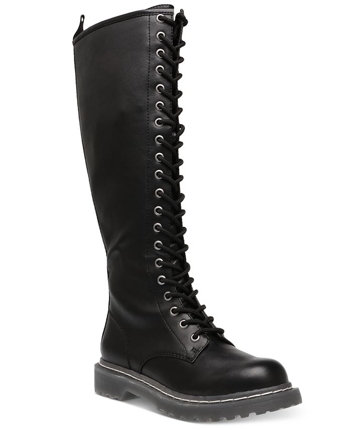 Wild Pair Rylee Combat Lug Boots, Created for Macy's - Macy's