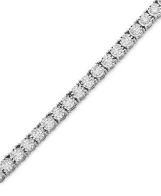 Diamond Tennis Bracelet (2 ct. t.w.) in 14k White Gold