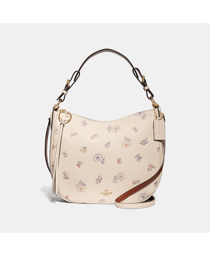 Sutton hobo with outlet meadow prairie print