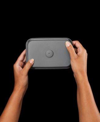 Steel Pop 12-Piece Food Storage Container Set with Scoop & Labels