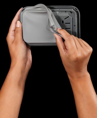 Steel Pop Small Square Short 1.1-Qt. Food Storage Container