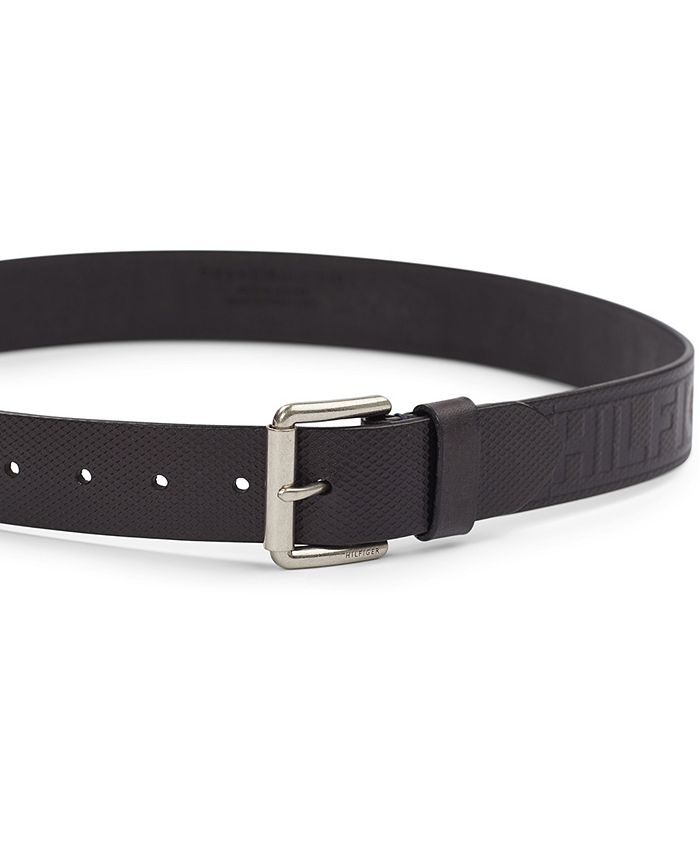 Tommy Hilfiger Men's Leather Wide-Strap Belt - Macy's