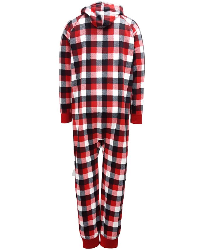 Family Pajamas Matching Men's Buffalo Check Onesie Created for Macy's ...