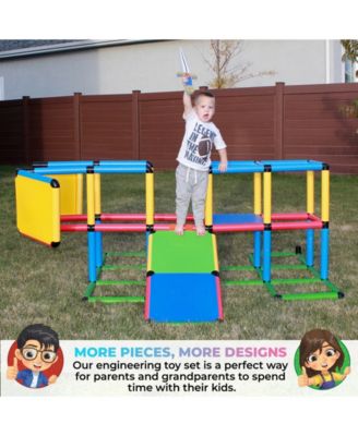 Jumbo Construction Toy Set, 467 Pieces