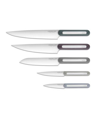 Laguiole Evolution - Silicone Handle 5-Pc. Cutlery Set