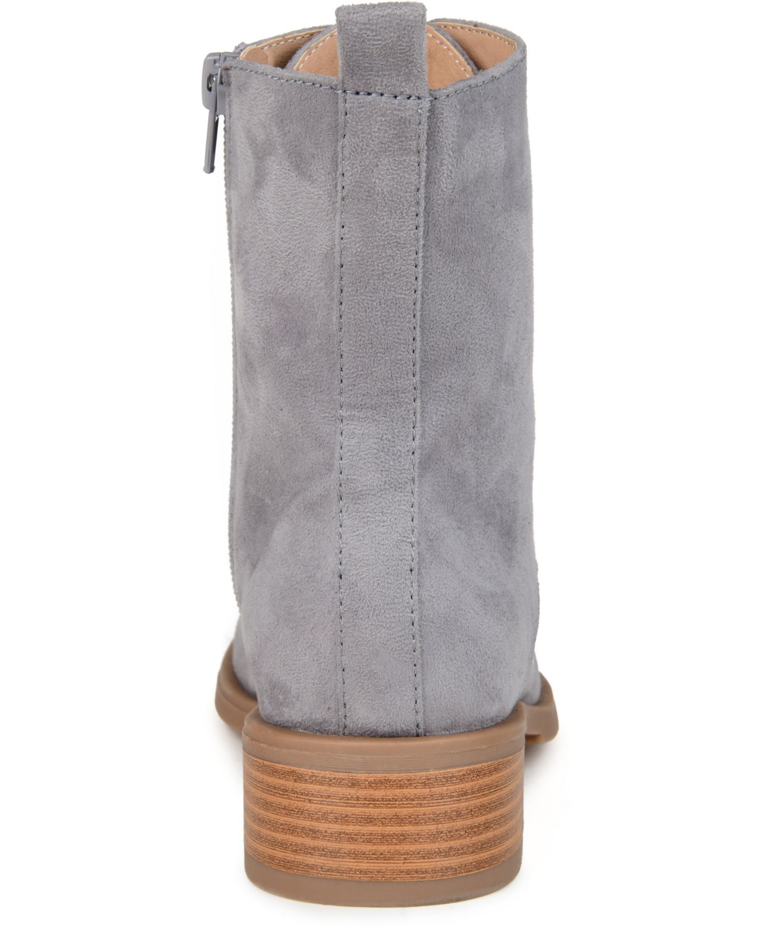 Women's Vienna Lace Up Stacked Heel Booties