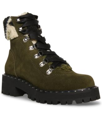 steve madden green boots