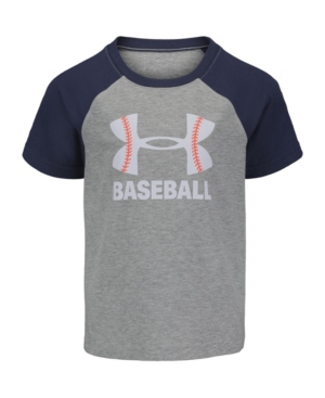 image of Little Boys Baseball Branded Short Sleeve T-shirt