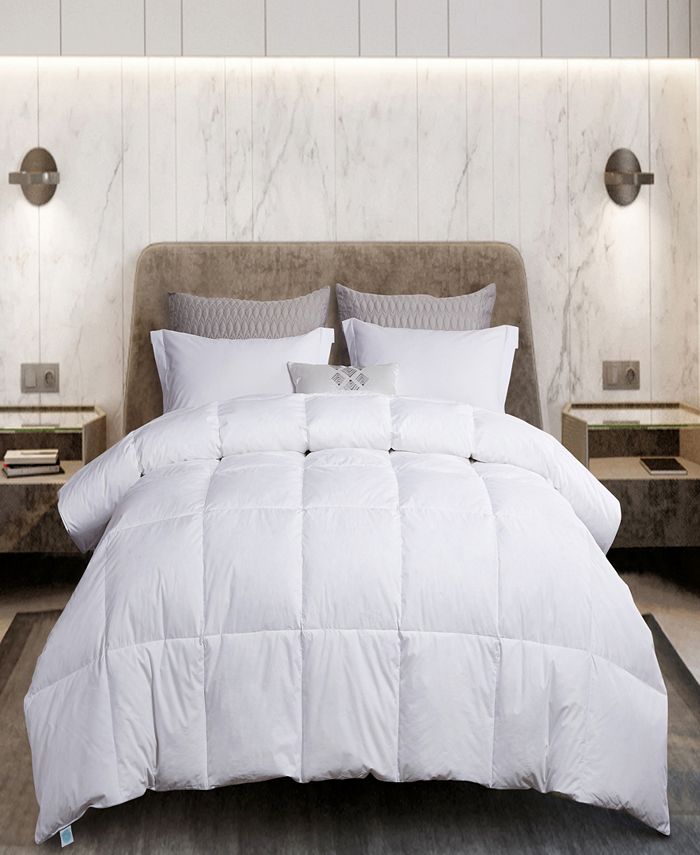 Martha Stewart 75/25 White Goose Feather & Down Comforter, King, Created for Macy's Macy's