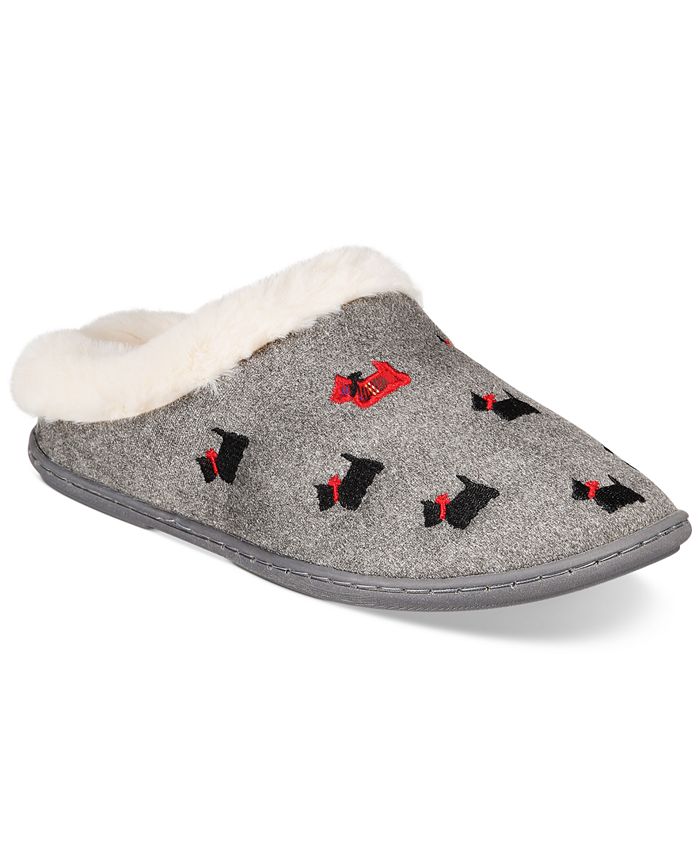 Scottie dog 2025 slippers