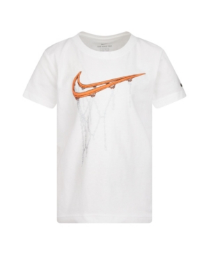 image of Nike Little Boys Basketball Logo T-Shirt