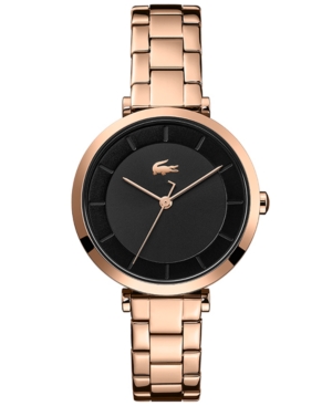 image of Lacoste Women-s Geneva Carnation Gold Steel Bracelet Watch 32mm