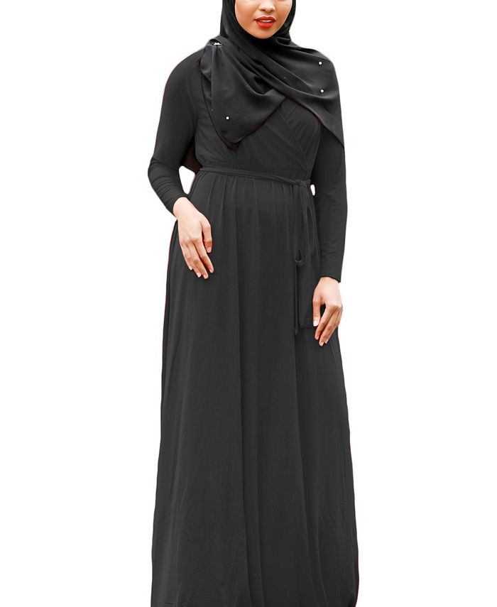 Urban Modesty Women's Wonderous Jersey Maxi Dress & Reviews - Women ...