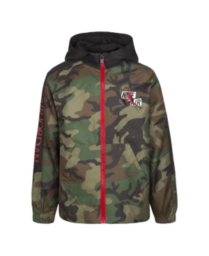 image of Jordan Toddler Boys Jumpman Classics Camo Print Full-Zip Jacket
