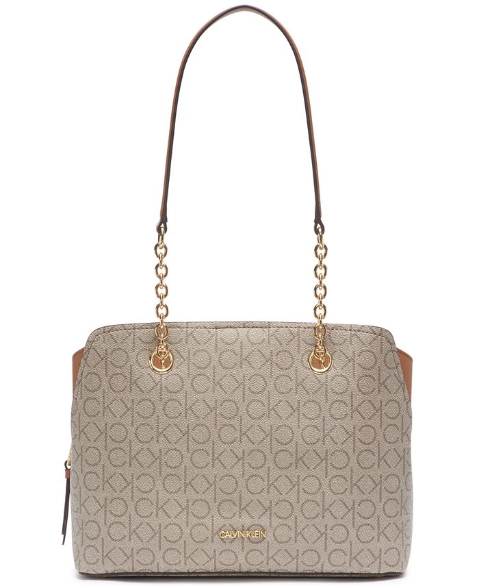 Calvin Klein Signature Hailey Shopper & Reviews - Handbags & - Macy's