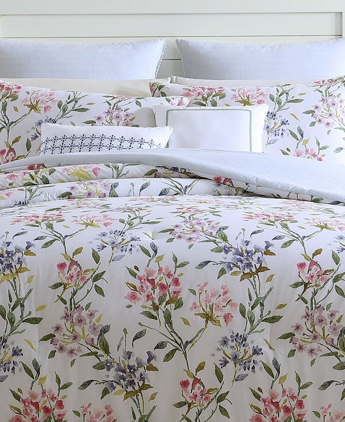 Laura Ashley Meadow Breeze 7Pc. Comforter Set, Full/Queen & Reviews