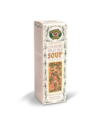 Buckeye Beans & Herbs - Pack of 6, Country Split Pea Soup 14oz