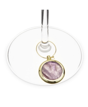 UPC 842094161577 product image for Agate Set of 4 Wine Charms by Twine | upcitemdb.com