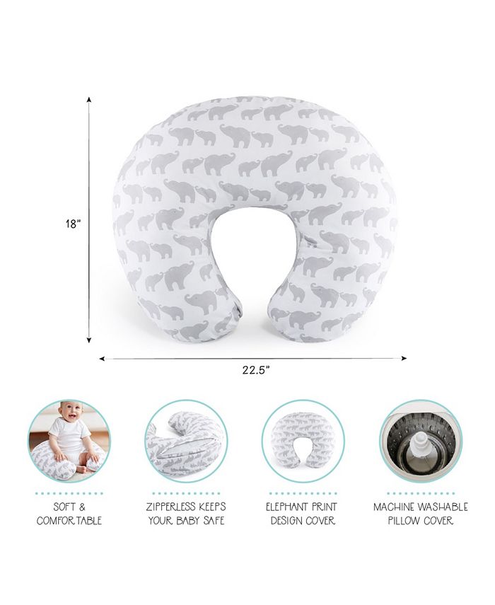 The Peanutshell Elephant Nursing Pillow with Case Macy's