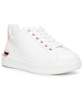 white nike platform sneakers