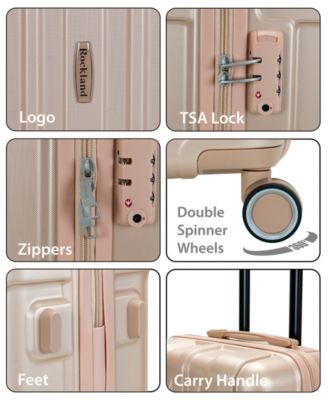 Seattle 3pc Hardside Luggage Set