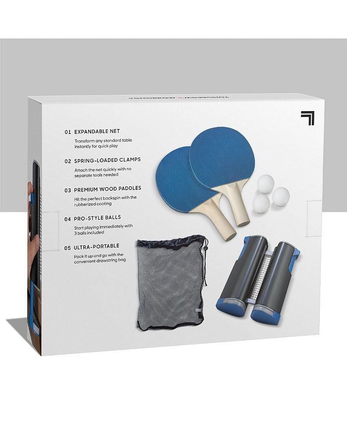 Black Series Retractable Table Top Tennis Macy's