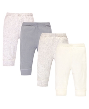 Baby Boys and Girls 4 Piece Organic Cotton Pants